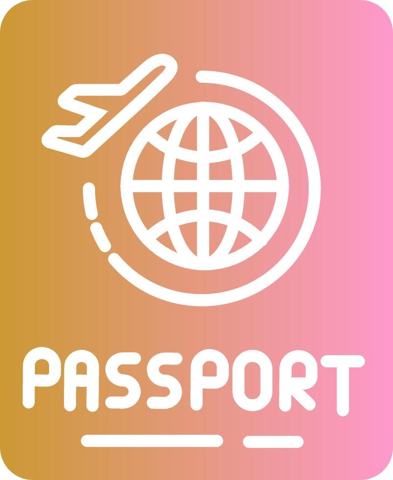 Passport Vector Icon