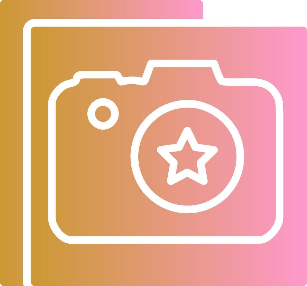 Star Photography Vector Icon