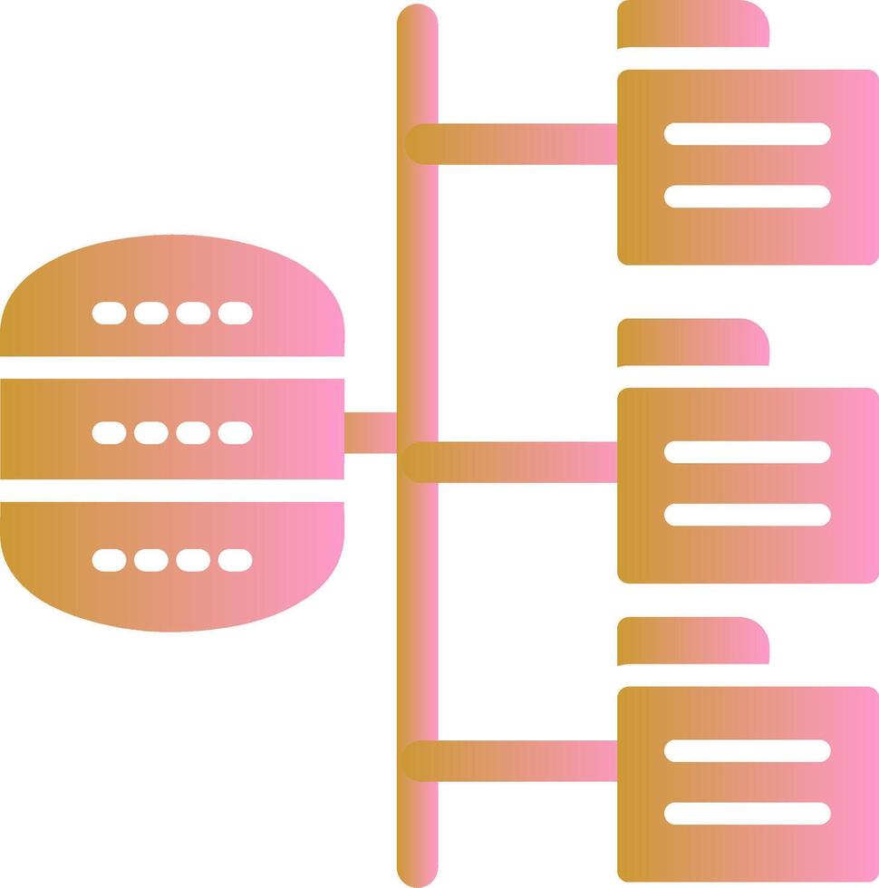 Data Structure Vector Icon