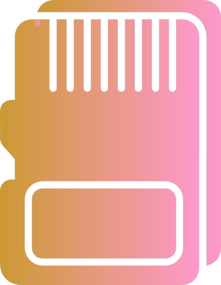 SD Card Vector Icon