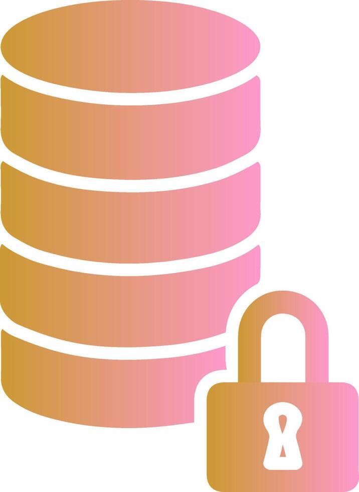 Encrypted Data Vector Icon