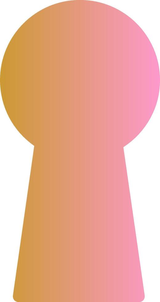 Keyhole Vector Icon
