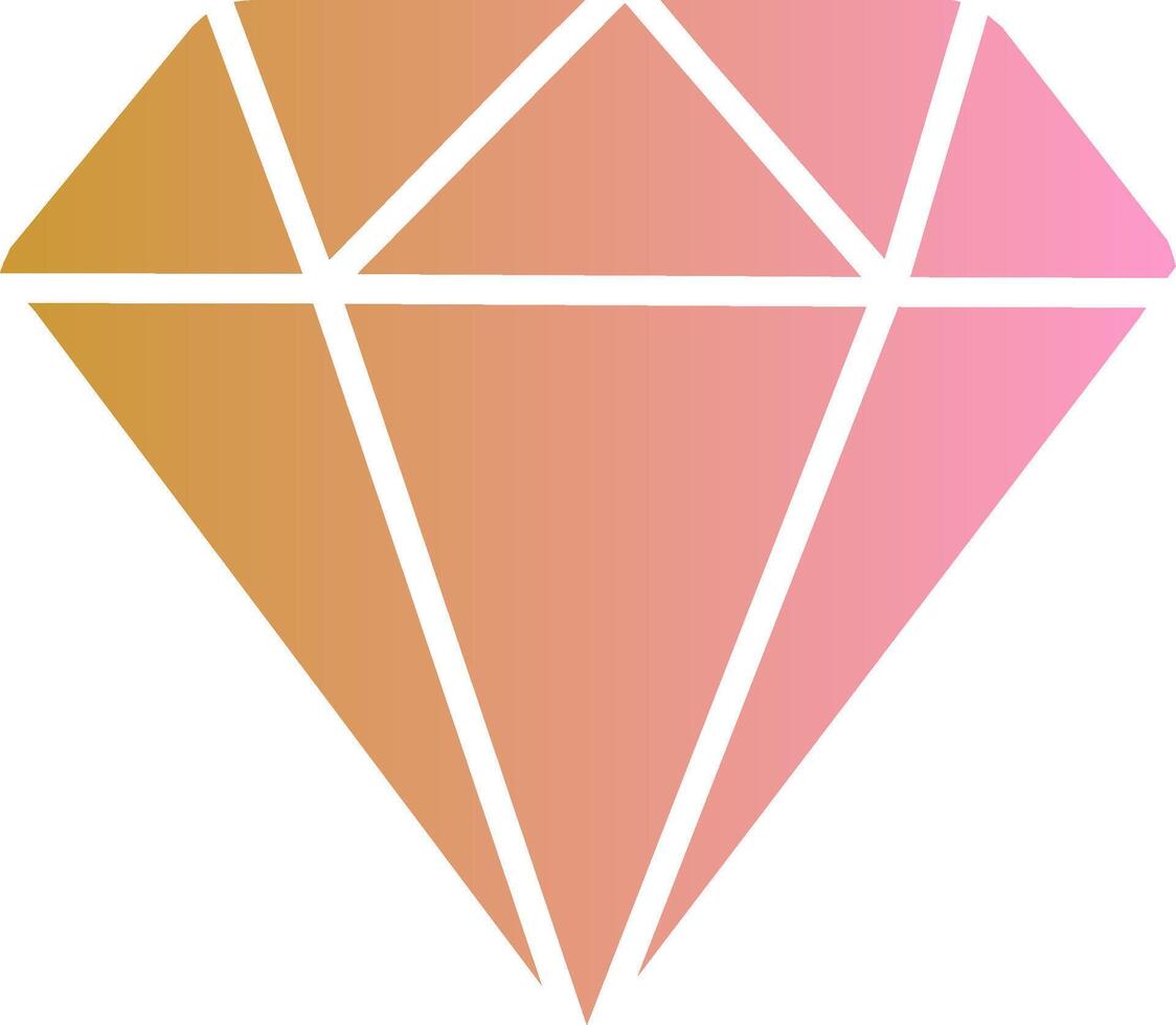 icono de vector de diamante