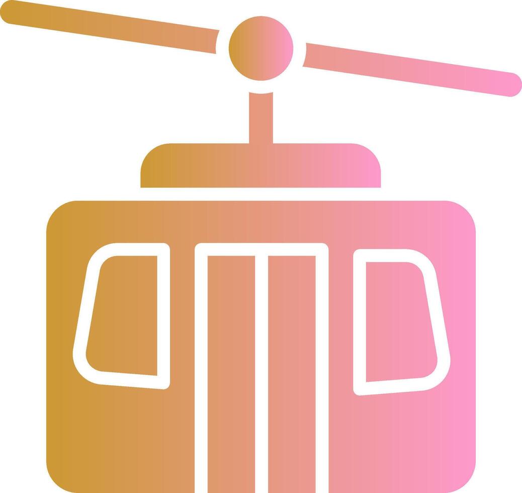 Cable Car Vector Icon