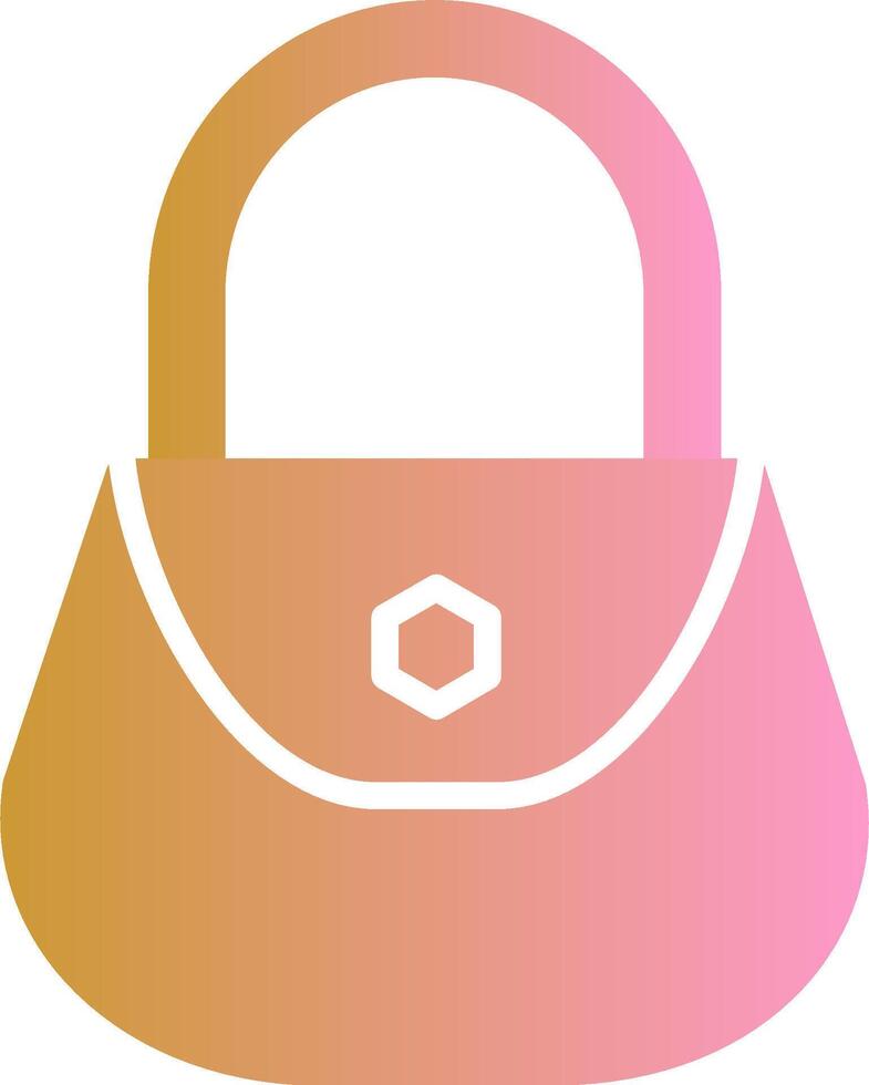 Ladies Bag Vector Icon