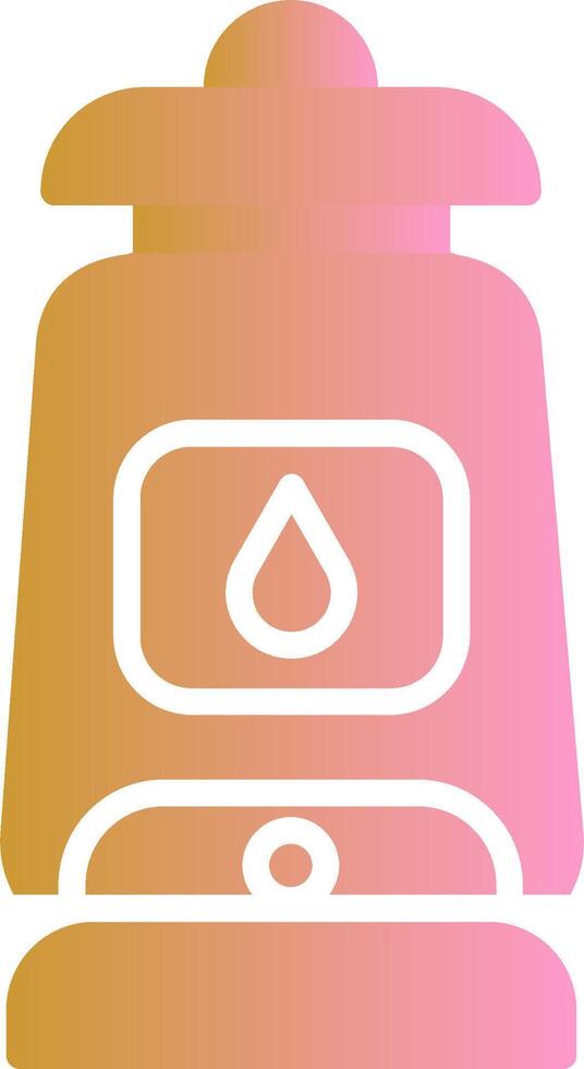 Oil Lamp Vector Icon
