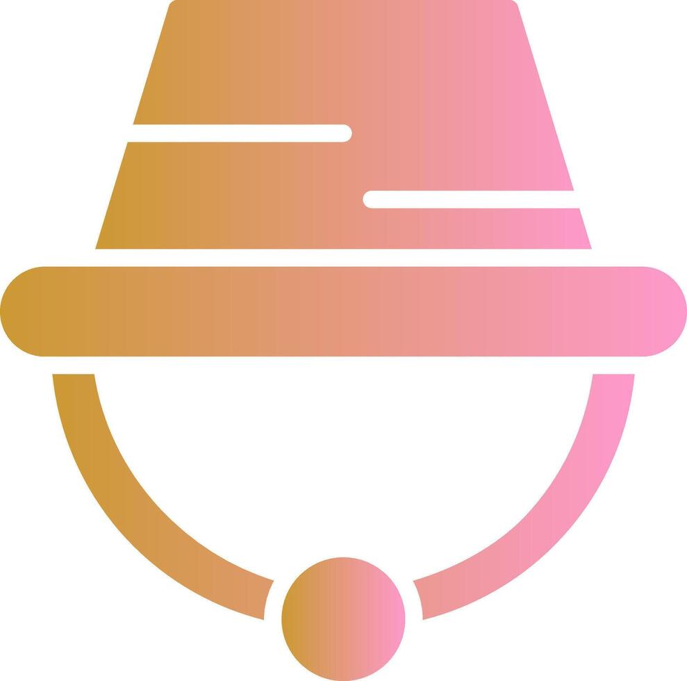 Camping Hat Vector Icon