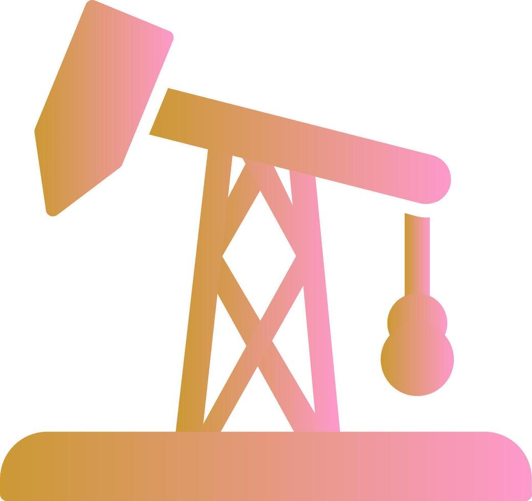 Pumpjack Vector Icon