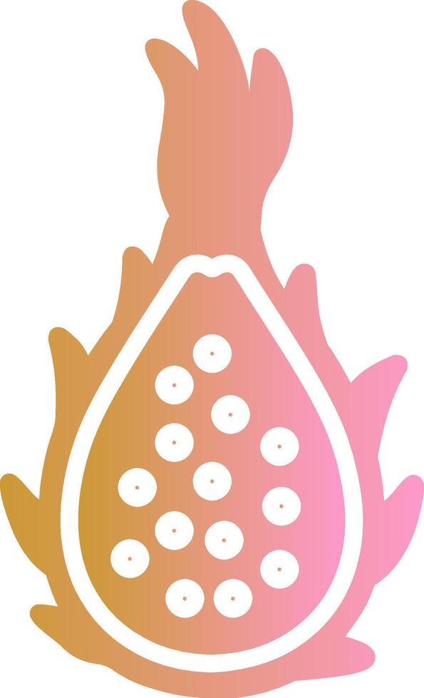 Dragon Fruit Vector Icon