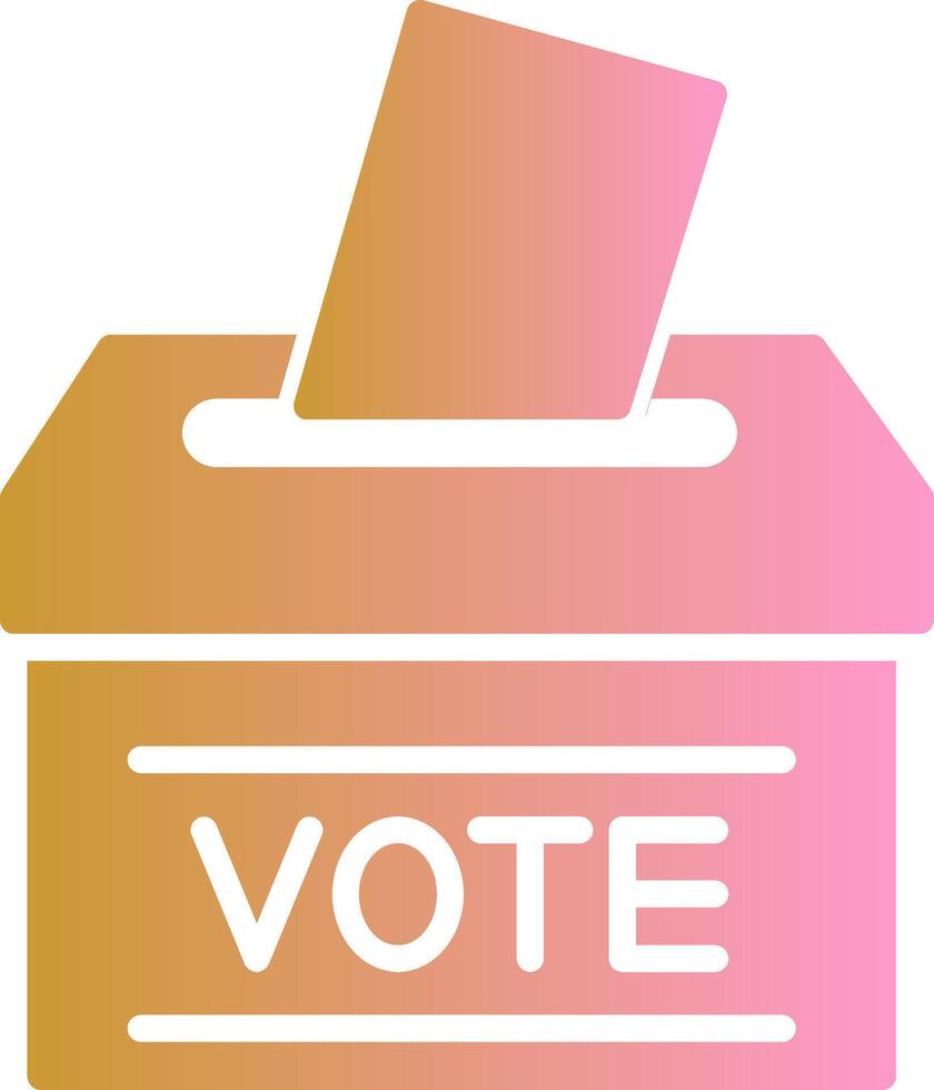 Ballot Vector Icon