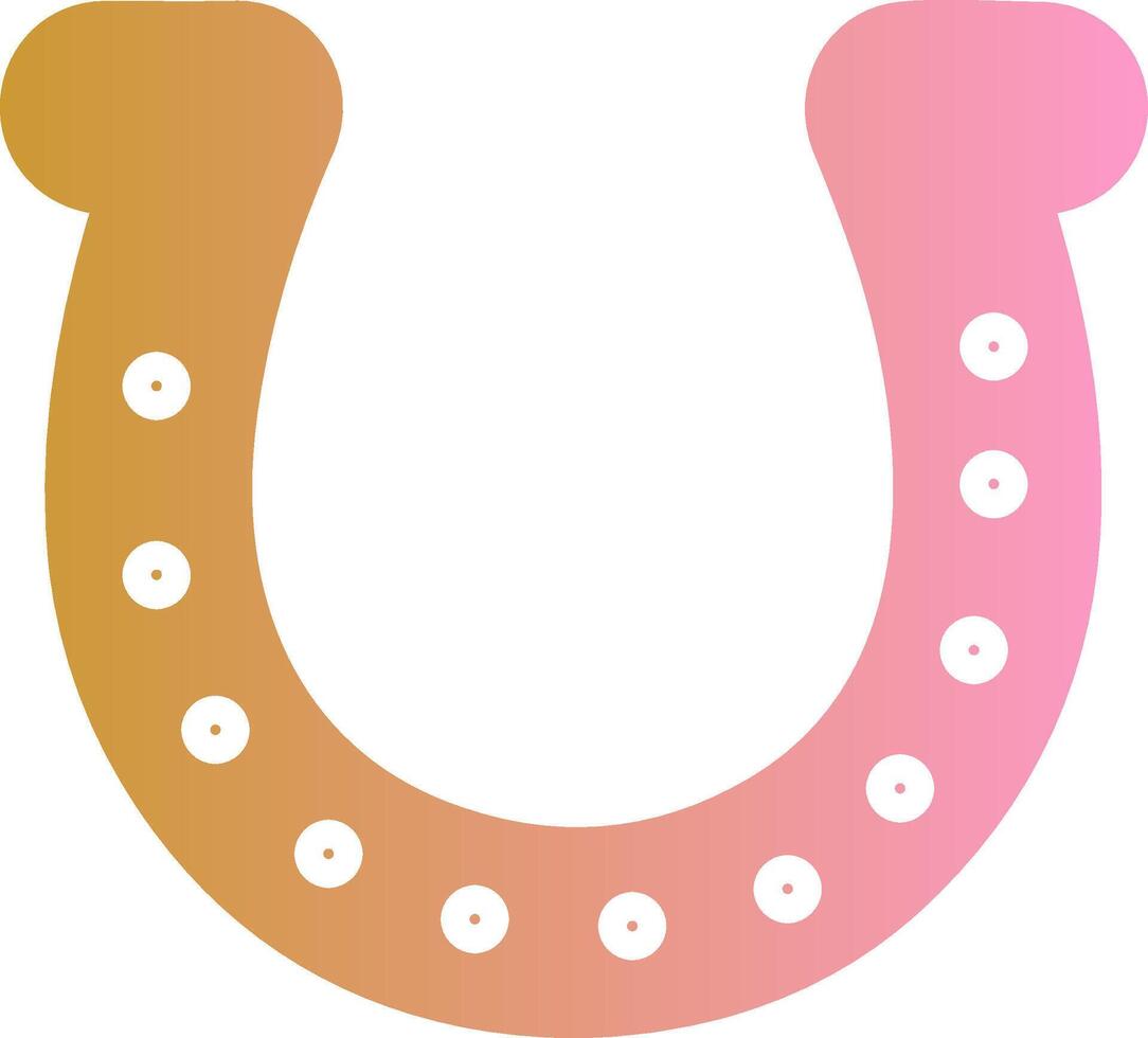 Horse Shoe Vector Icon