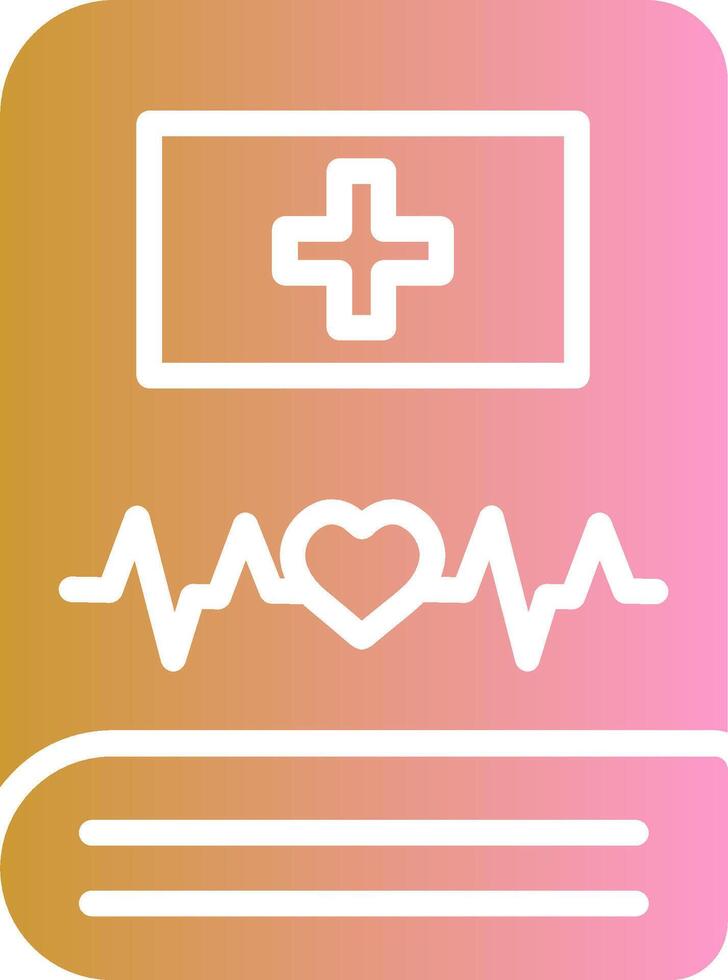 Medical Book Vector Icon