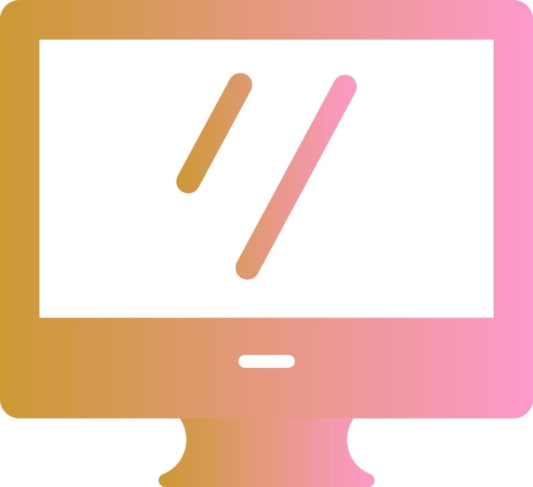Screen Vector Icon