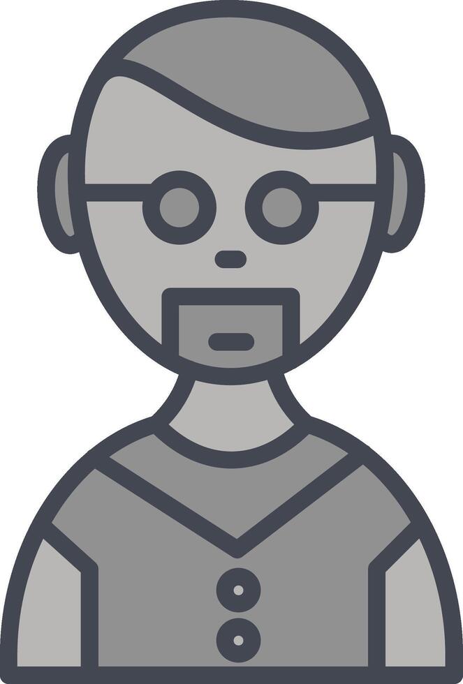 Male Professor Vector Icon