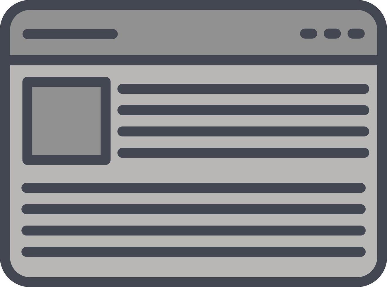 Blogging Services Vector Icon