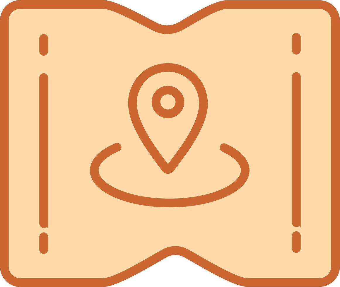 Map and Location Vector Icon