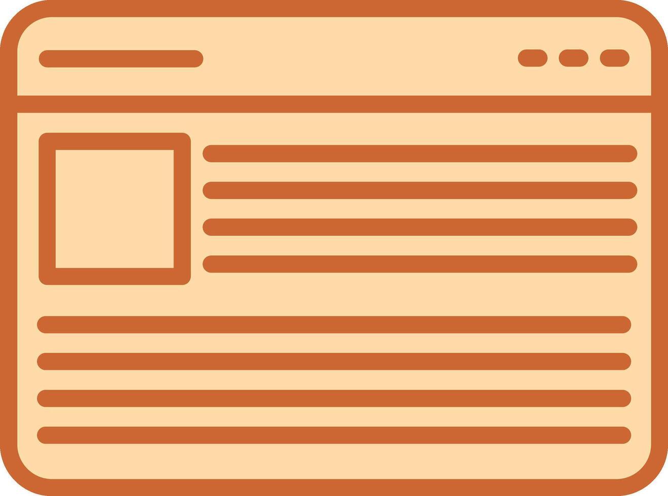 Blogging Services Vector Icon
