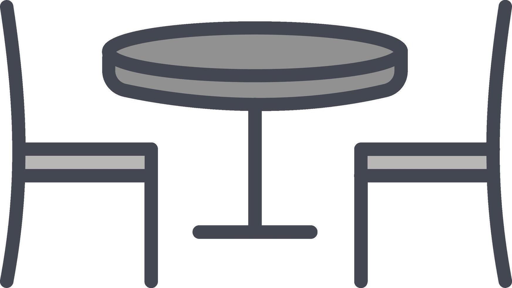 Dining Table I Vector Icon