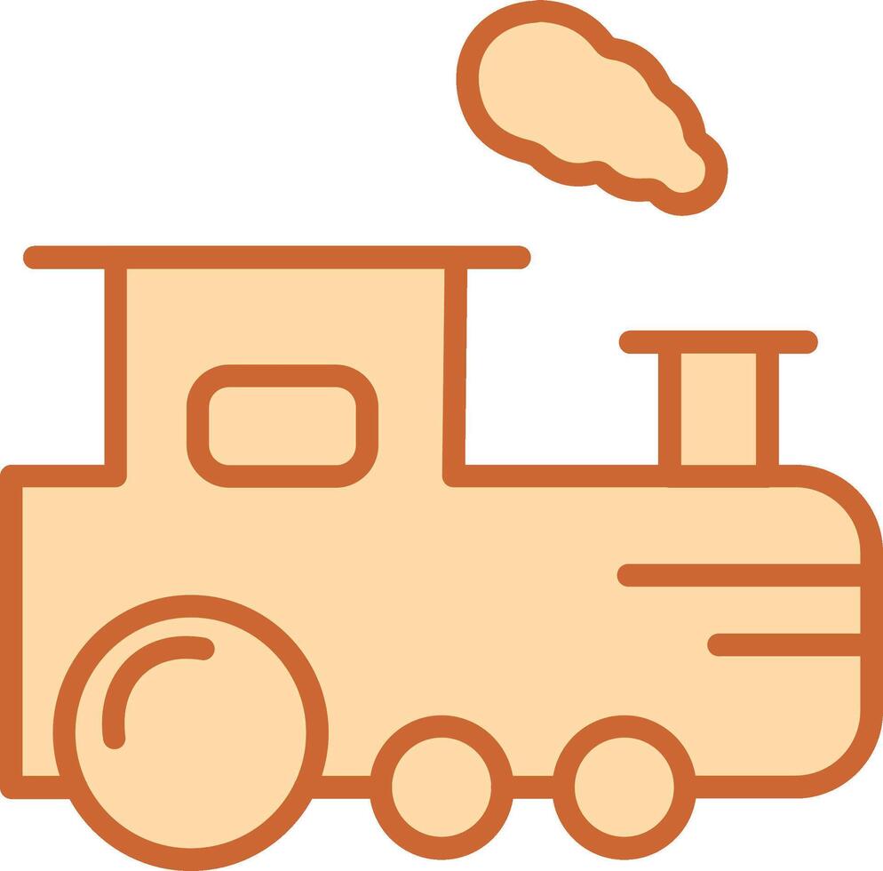 icono de vector de trenes