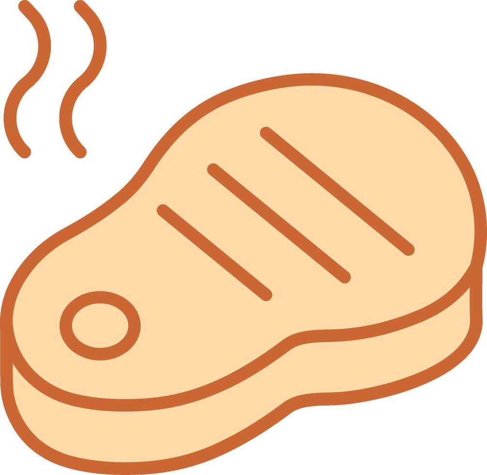 Steak Vector Icon