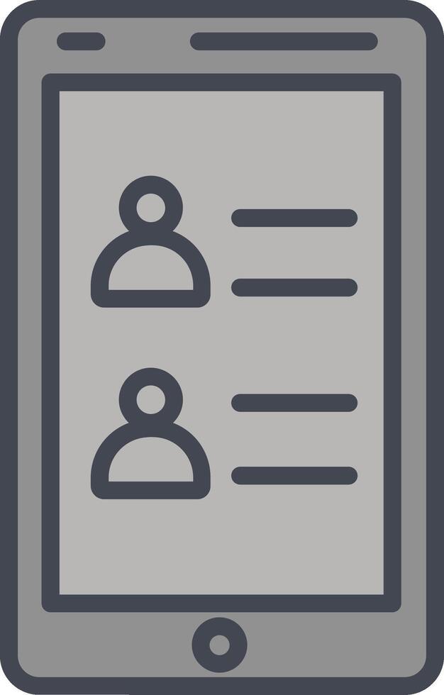 Contacts Vector Icon