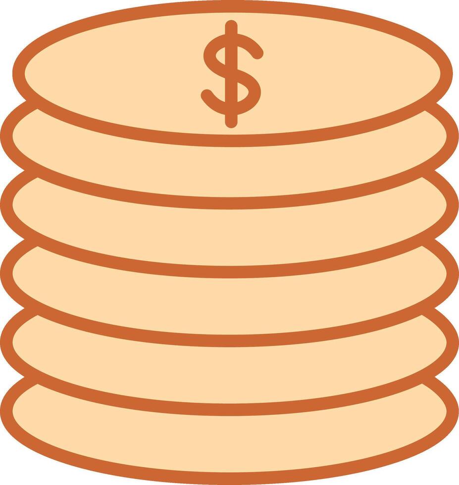 Stack of Coins Vector Icon