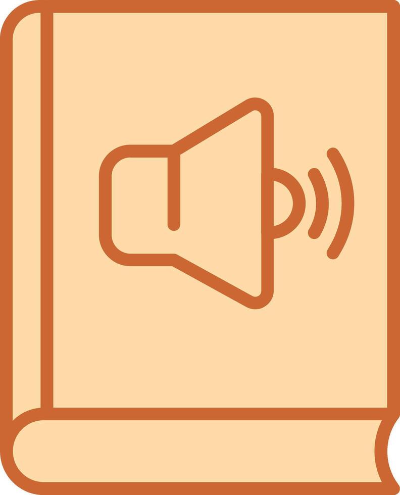 Audio Book Vector Icon