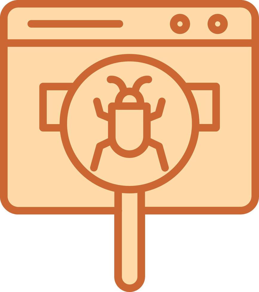 Web Bug Vector Icon