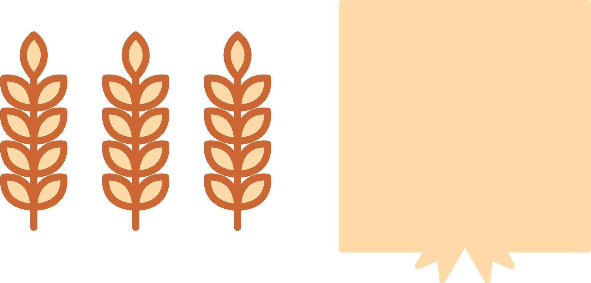 Wheat Vector Icon