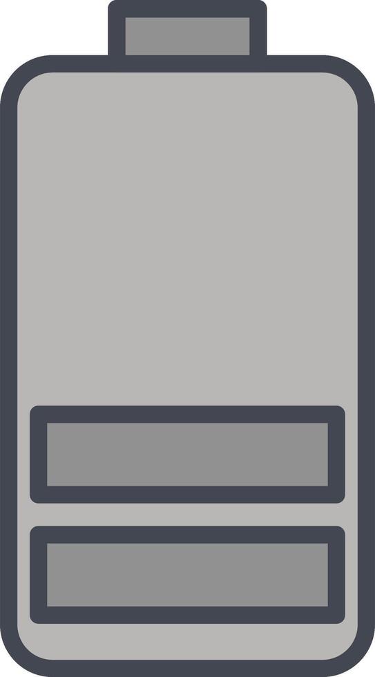Battery II Vector Icon