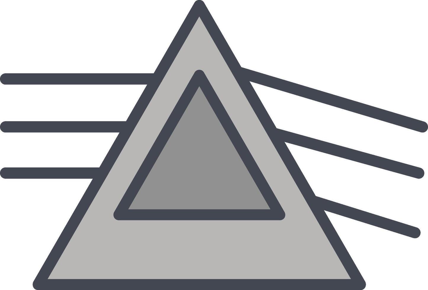 Refraction Vector Icon