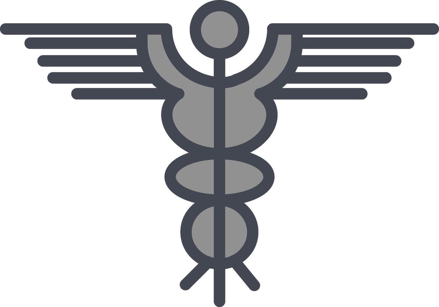 Caduceus Vector Icon