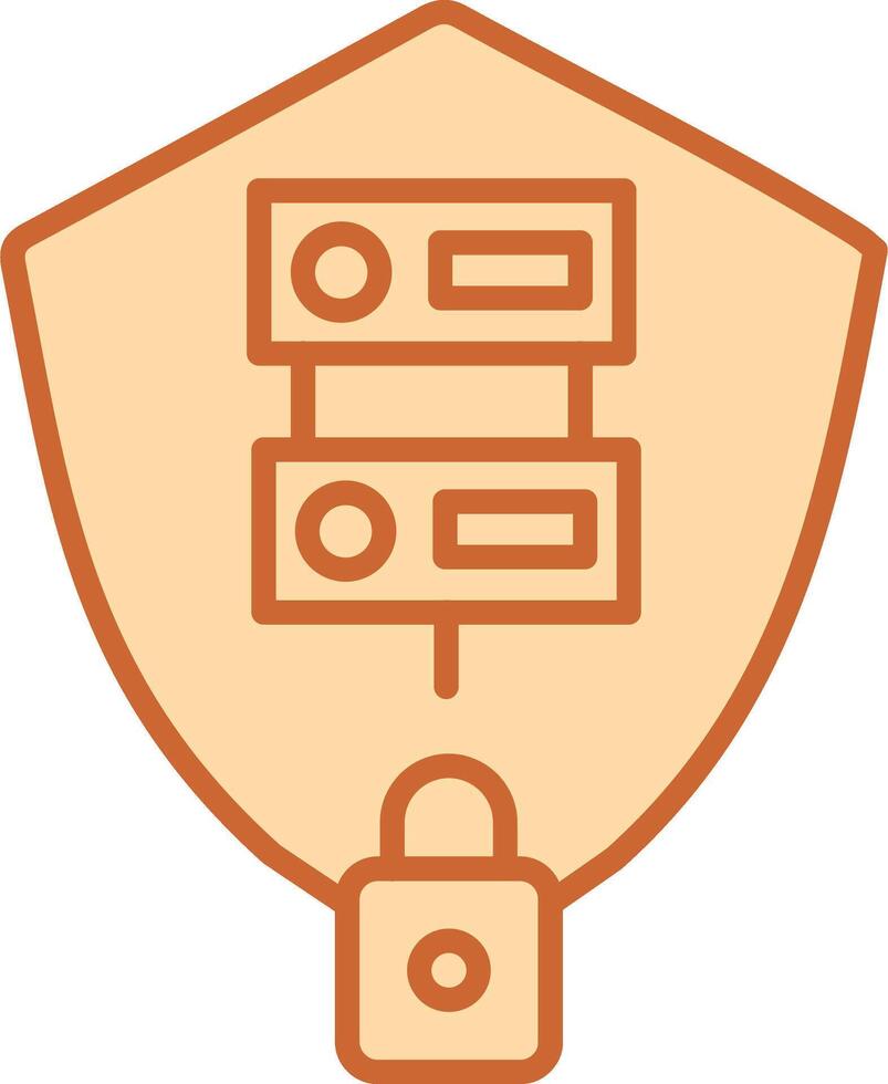 Secure Server Vector Icon