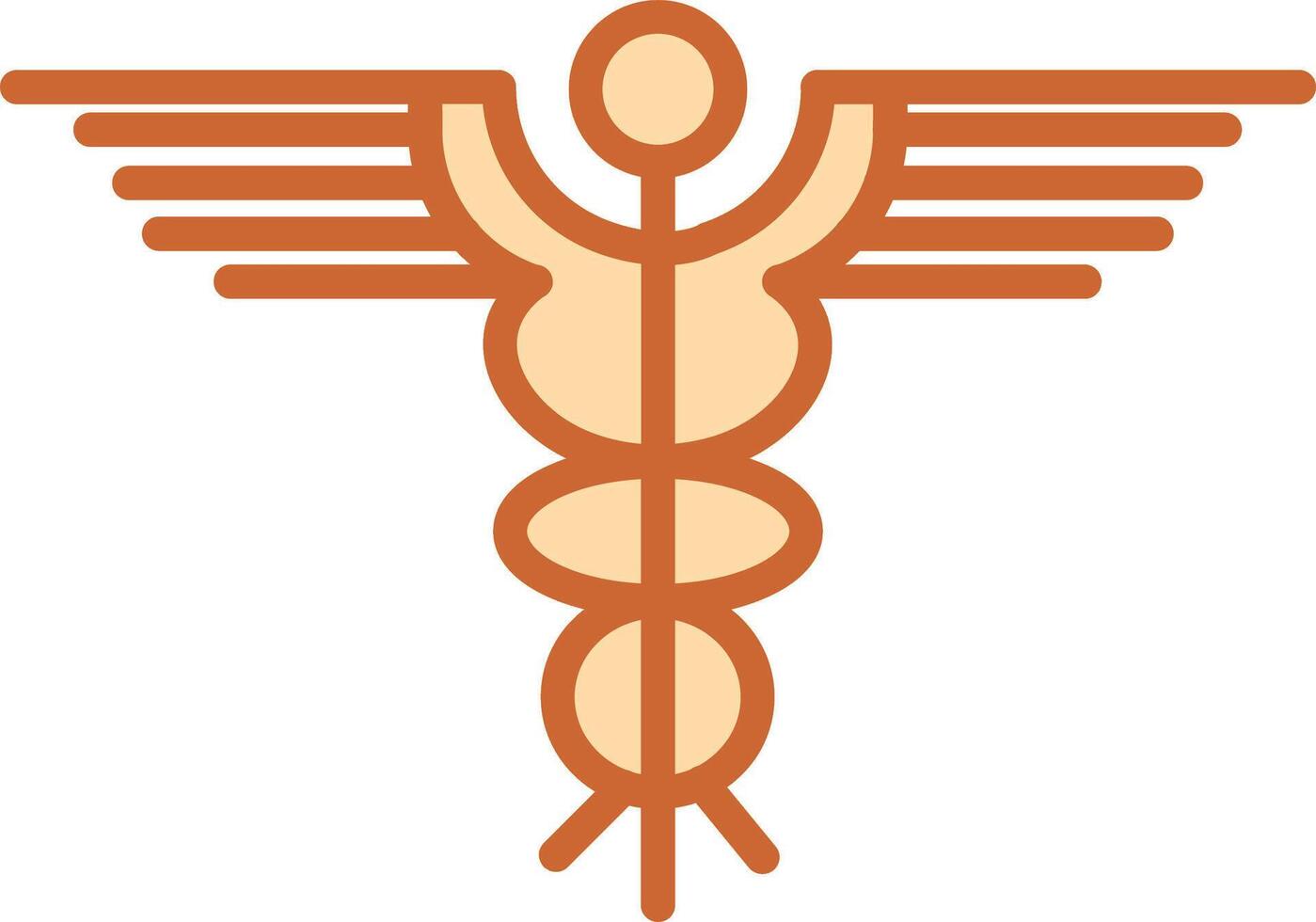 Caduceus Vector Icon