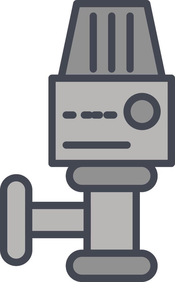 Thermostatic Head Vector Icon