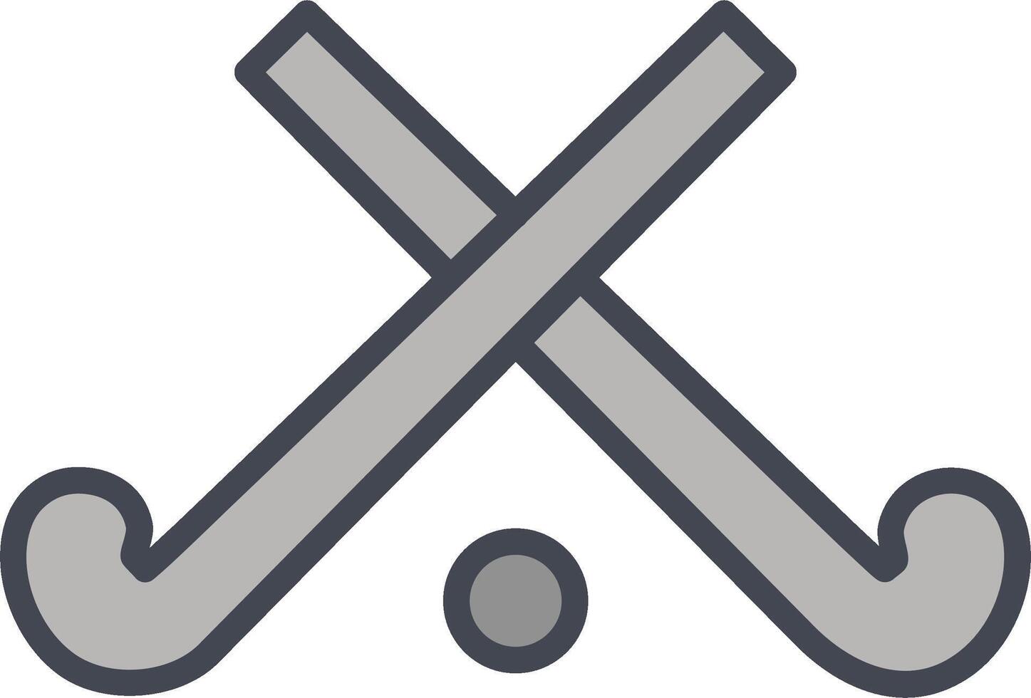 icono de vector de hockey sobre hielo