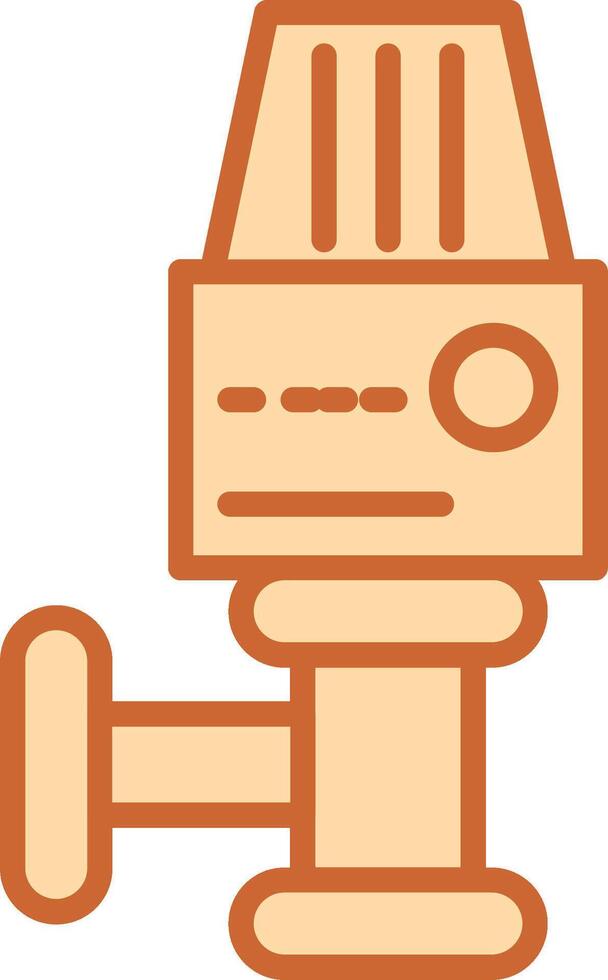 Thermostatic Head Vector Icon