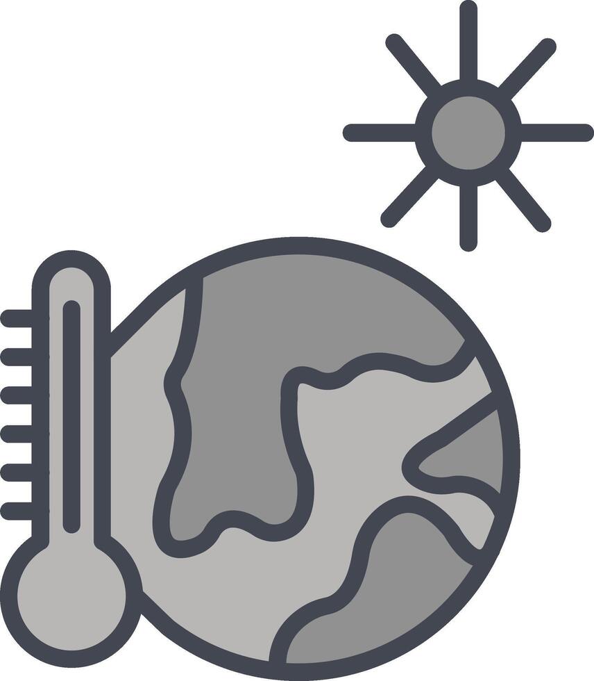 icono de vector de temperatura