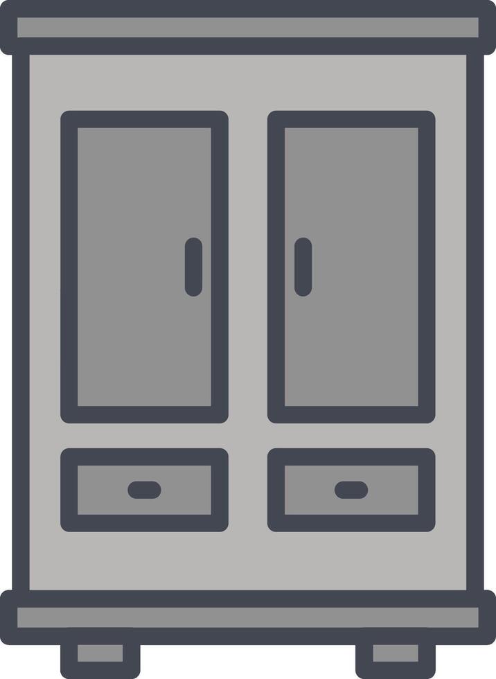 Cupboard Vector Icon