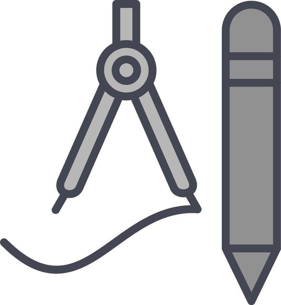 Drawing Tools Vector Icon