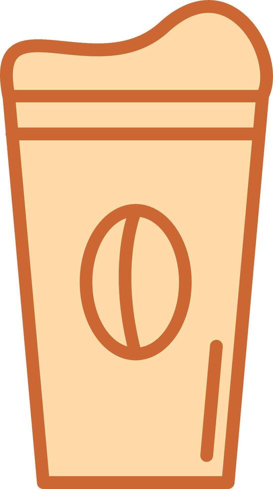 Latte Vector Icon