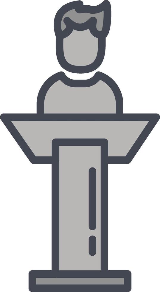 Elected Candidate Vector Icon