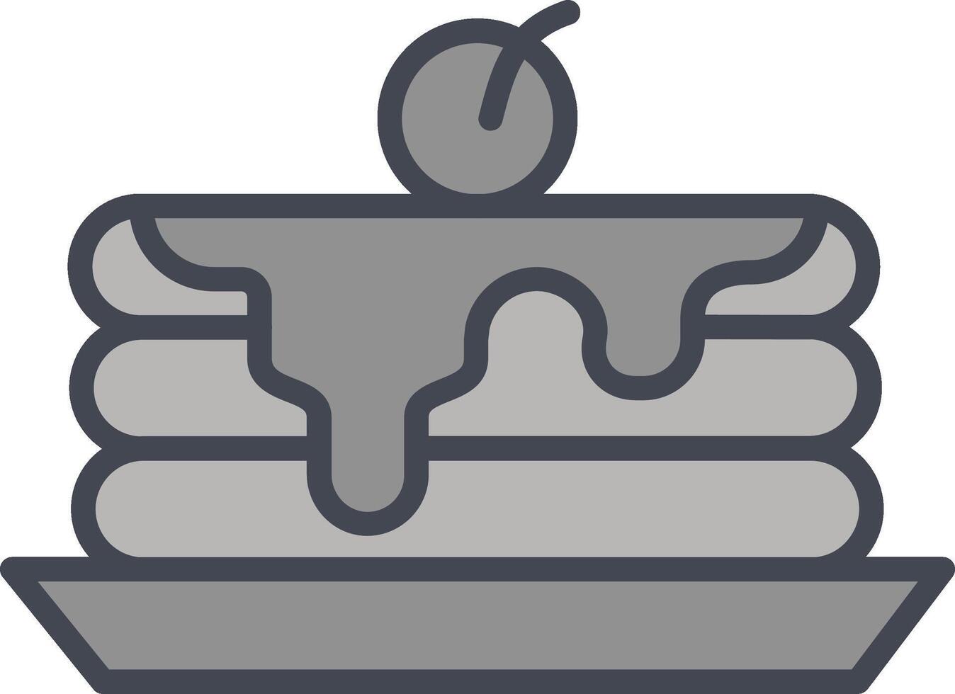 Pancake Vector Icon