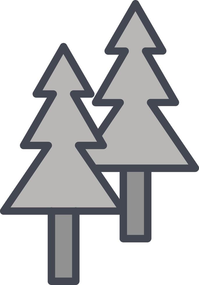 Pine Tree Vector Icon