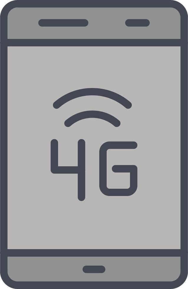 4G Vector Icon