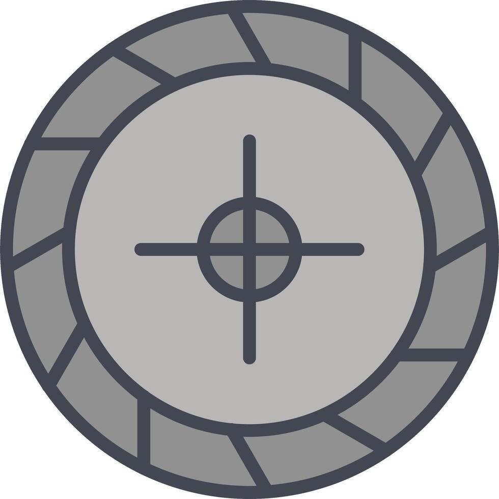 ruleta ii vector icono