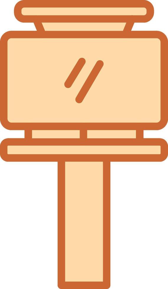 Billboard Vector Icon