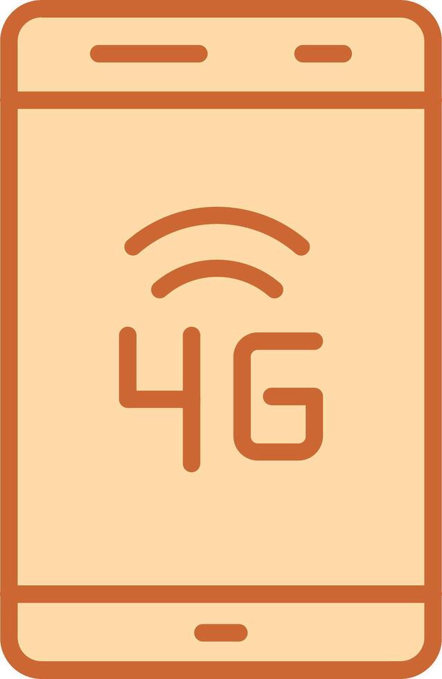 icono de vector 4g