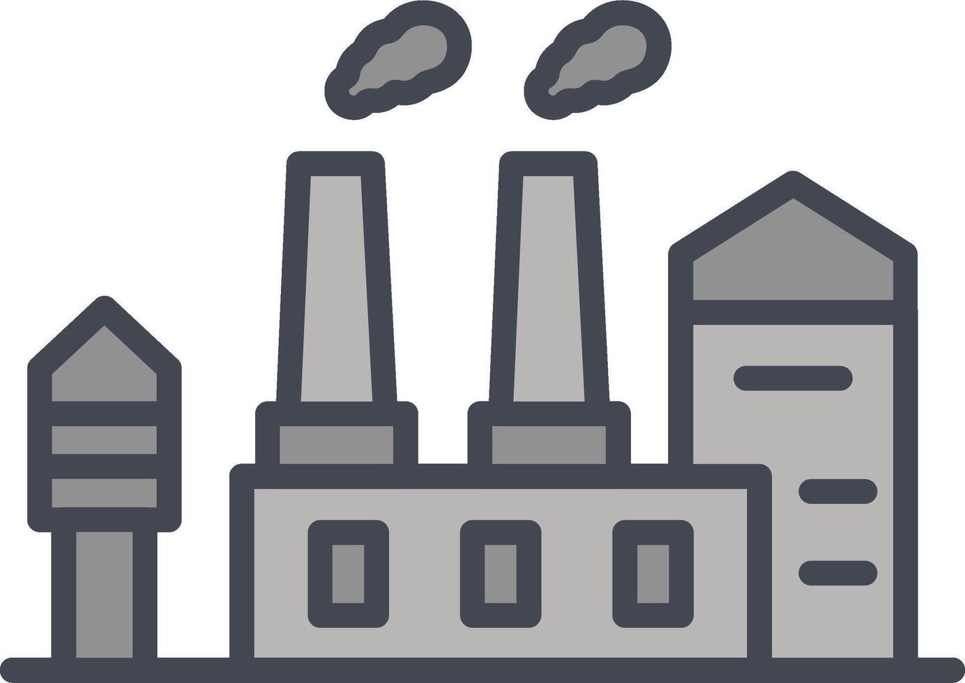 Factory III Vector Icon