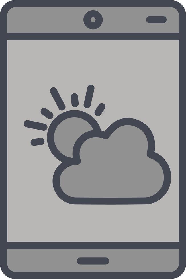 Weather App Vector Icon